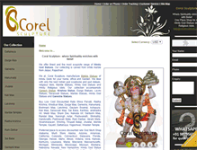 Tablet Screenshot of coralsculpture.com